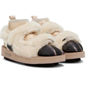 Doublet x Suicoke Edition Animal Foot Layered Sandals Size 35 W6 M4 Beige $730